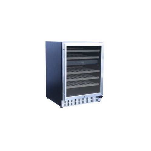 Summerset 24-Inch Outdoor Rated Dual Zone Wine Cooler