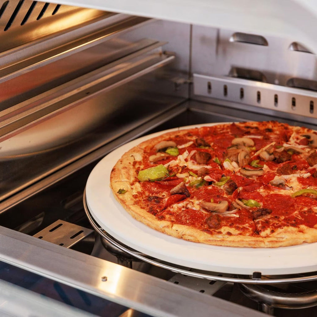 Blaze 26-Inch Built-In Gas Outdoor Pizza Oven W/Rotisserie