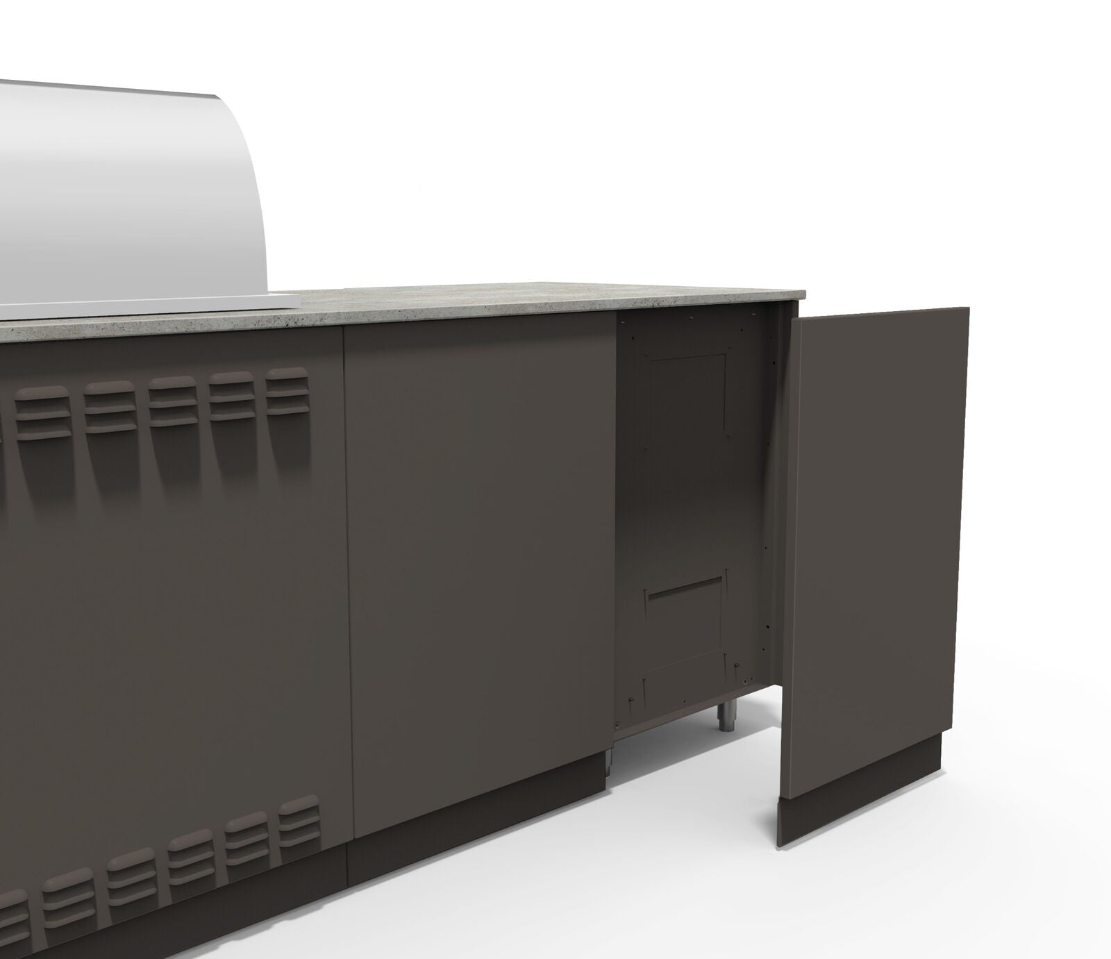 Blaze Sunrise 8-Ft Outdoor Kitchen Island w/ 40-Inch LTE