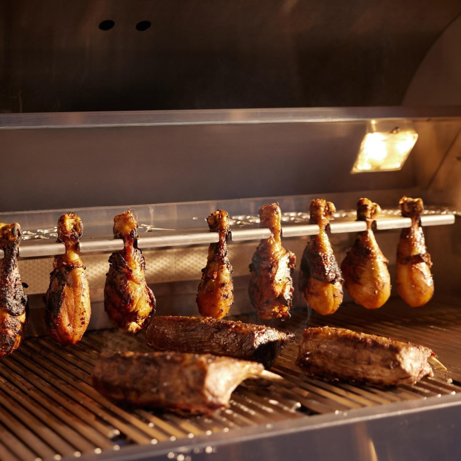 Blaze LTE PRO 40-in 5-Burner Built-In Grill w/ Digital Temperature Screen & Rotisserie