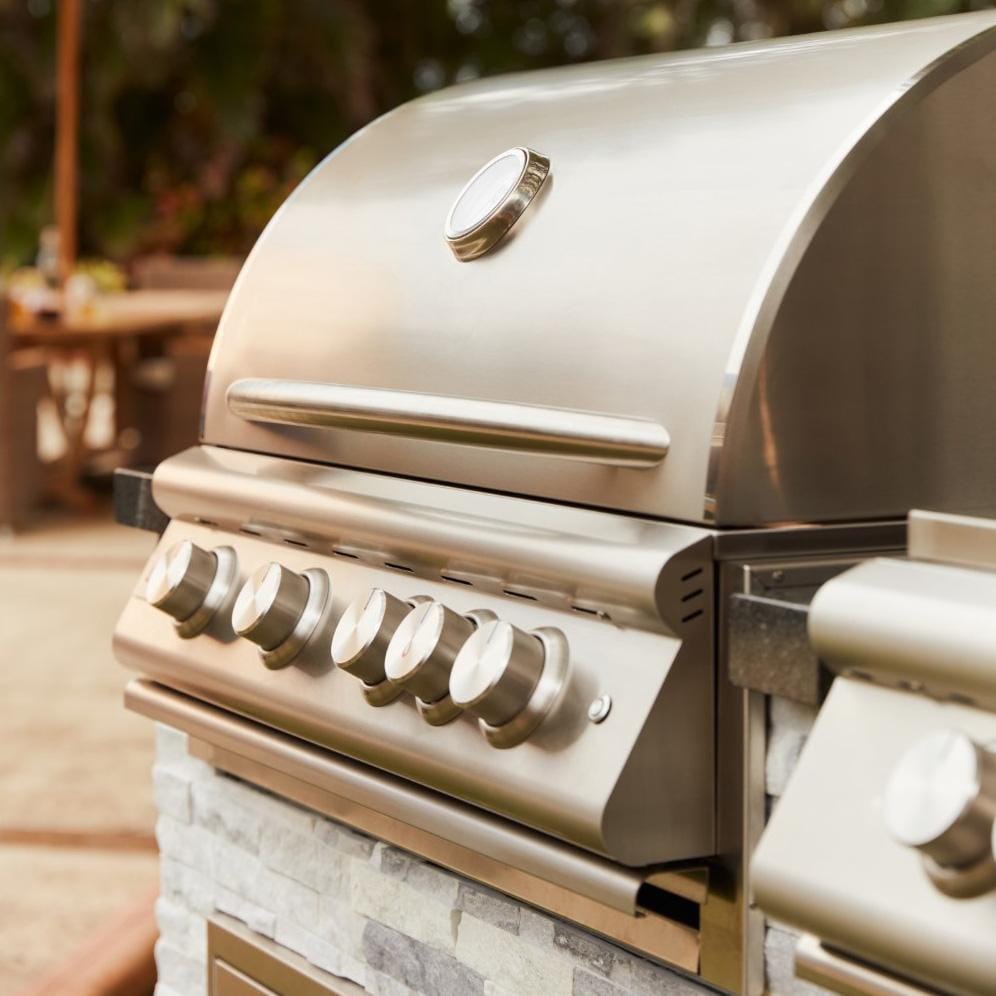 Blaze LTE+ 32-Inch 4-Burner Built-In Gas Grill w/ Lift-Assist Hood & Rear Infrared Burner