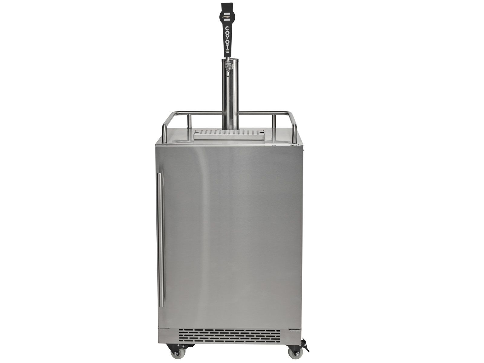 coyote 24-inch outdoor rated single tap kegerator