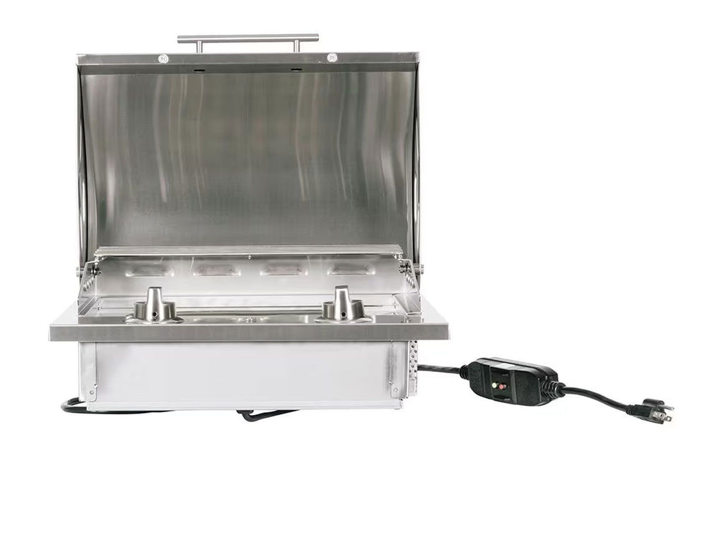 coyote 18-inch portable 1300 watt electric grill