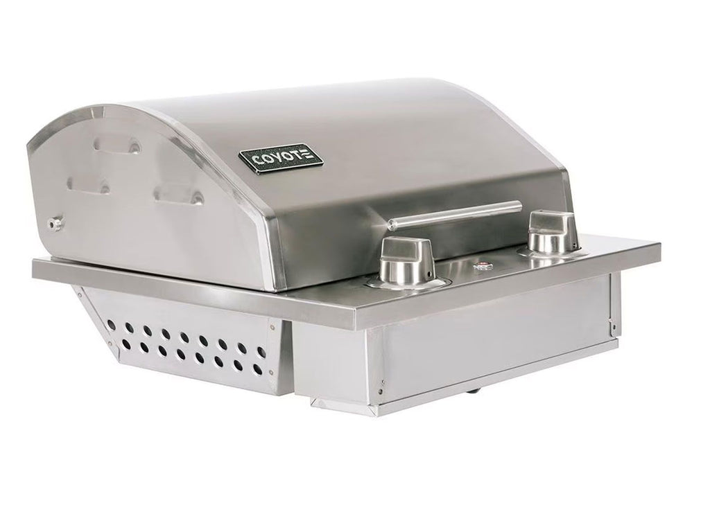 coyote 18-inch portable 1300 watt electric grill