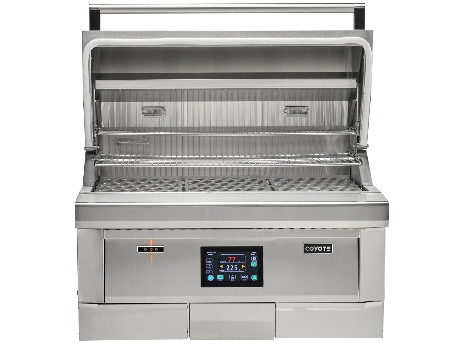 coyote 36-inch next-gen built-in pellet grill