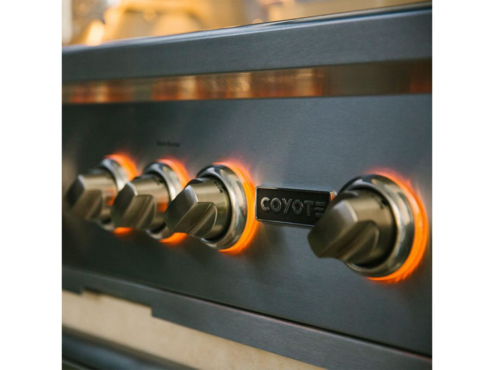 coyote s-series 30-inch 3-burner built-in gas grill with rapidsear infrared burner & rotisserie