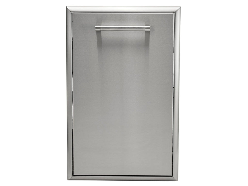 coyote 18-inch front to back trash & recycling combo