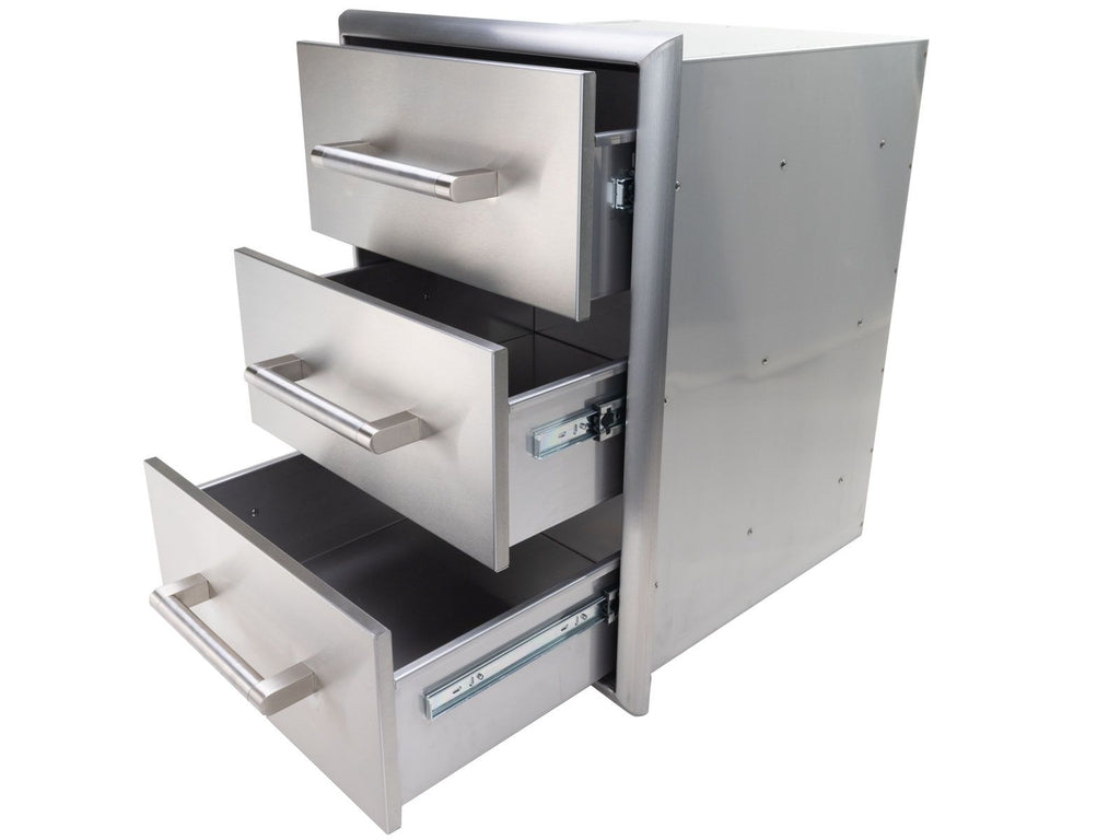 coyote 18-inch triple access drawer
