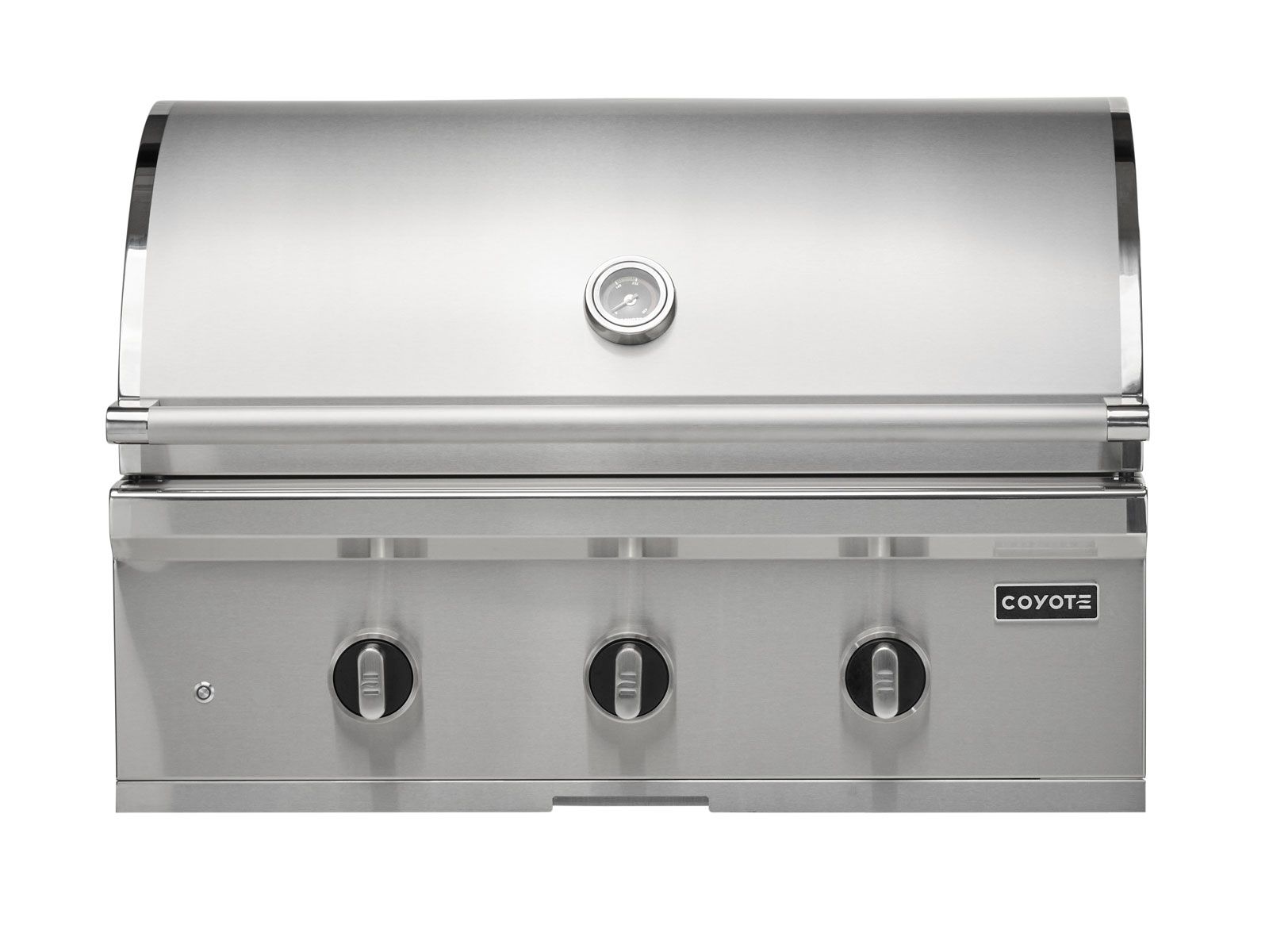 coyote c-series 34-inch 3-burner built-in gas grill