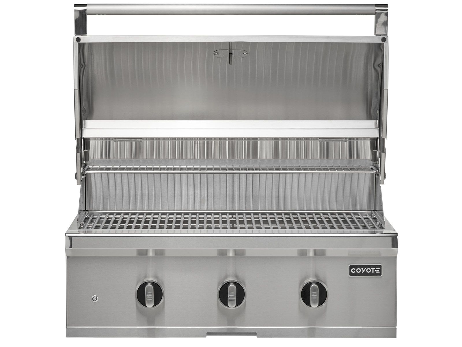 coyote c-series 34-inch 3-burner built-in gas grill