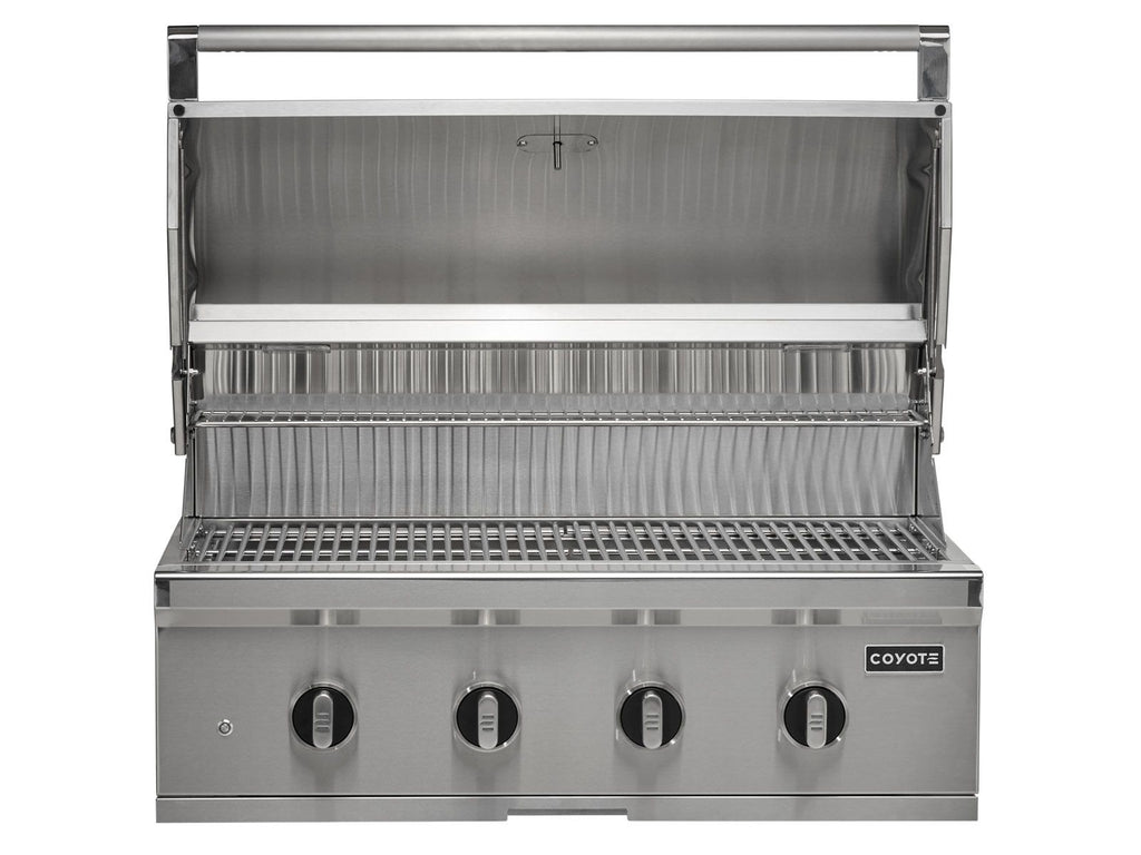 coyote cl-series 36-inch 4-burner built-in gas grill