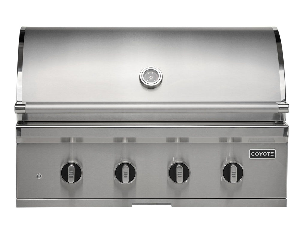 coyote cl-series 36-inch 4-burner built-in gas grill