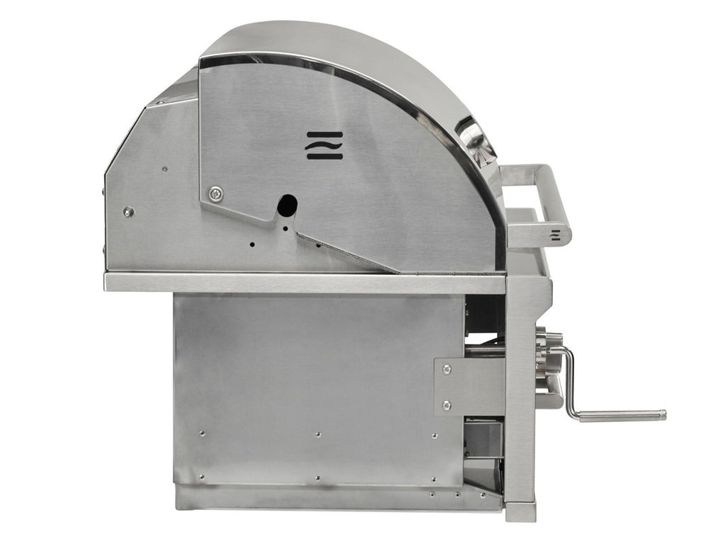 coyote 36-inch built-in stainless steel charcoal grill