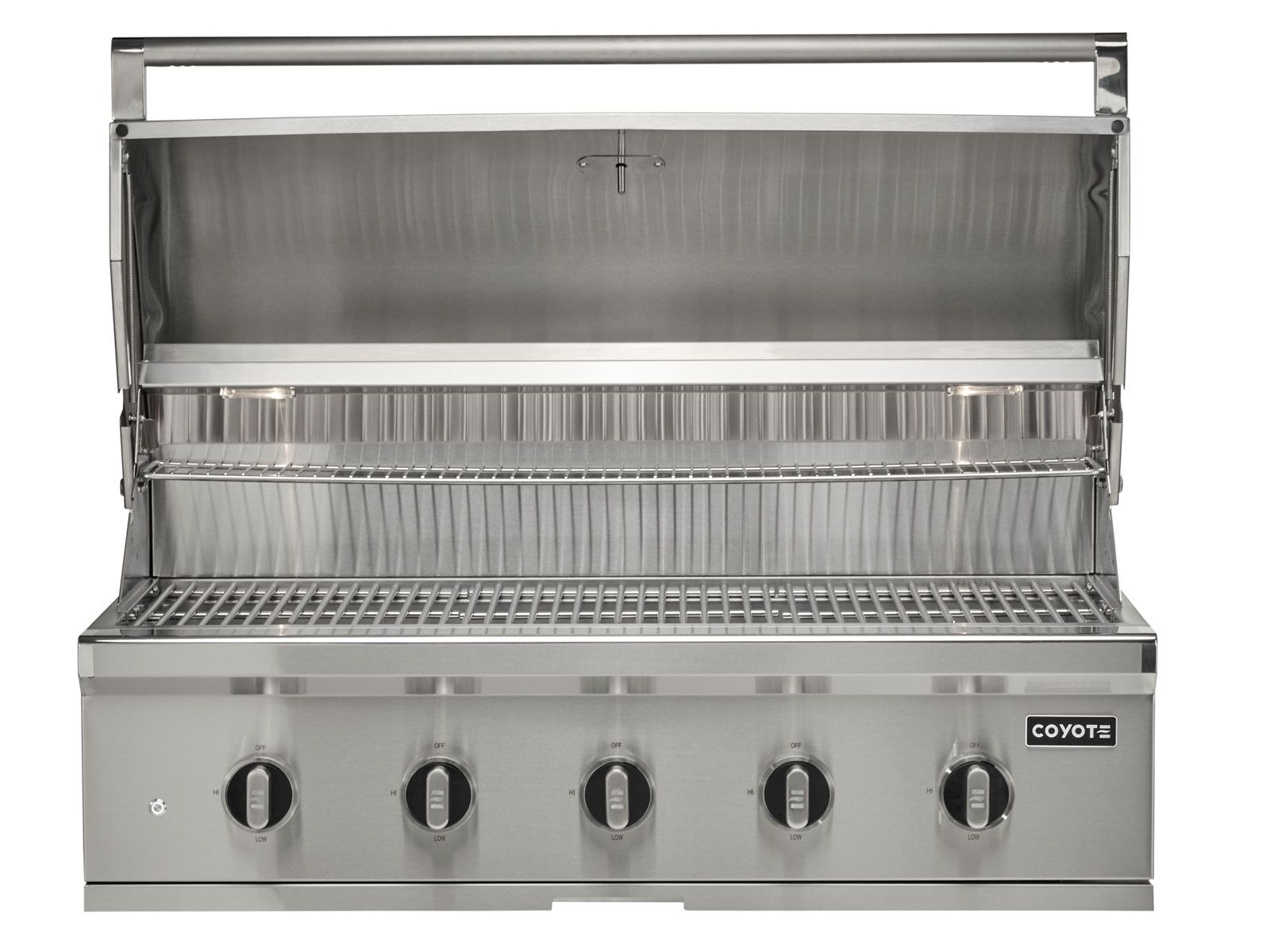 coyote cl-series 42-inch 5-burner built-in gas grill