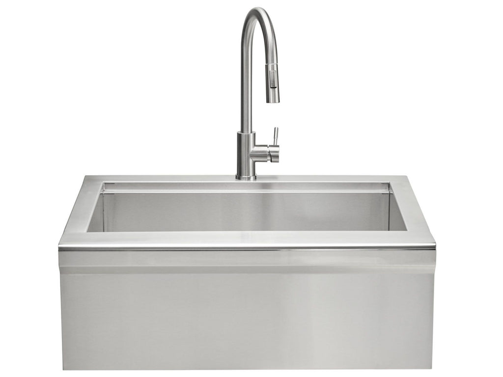 coyote 30-inch farmhouse sink & faucet