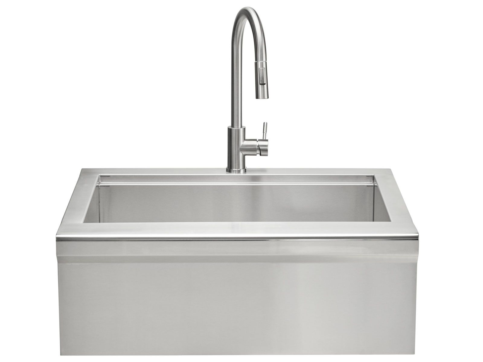 coyote 30-inch farmhouse sink & faucet