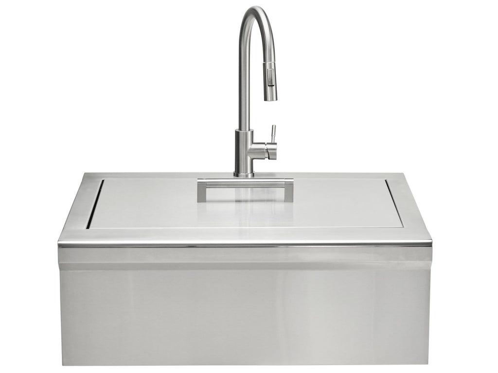 coyote 30-inch farmhouse sink & faucet