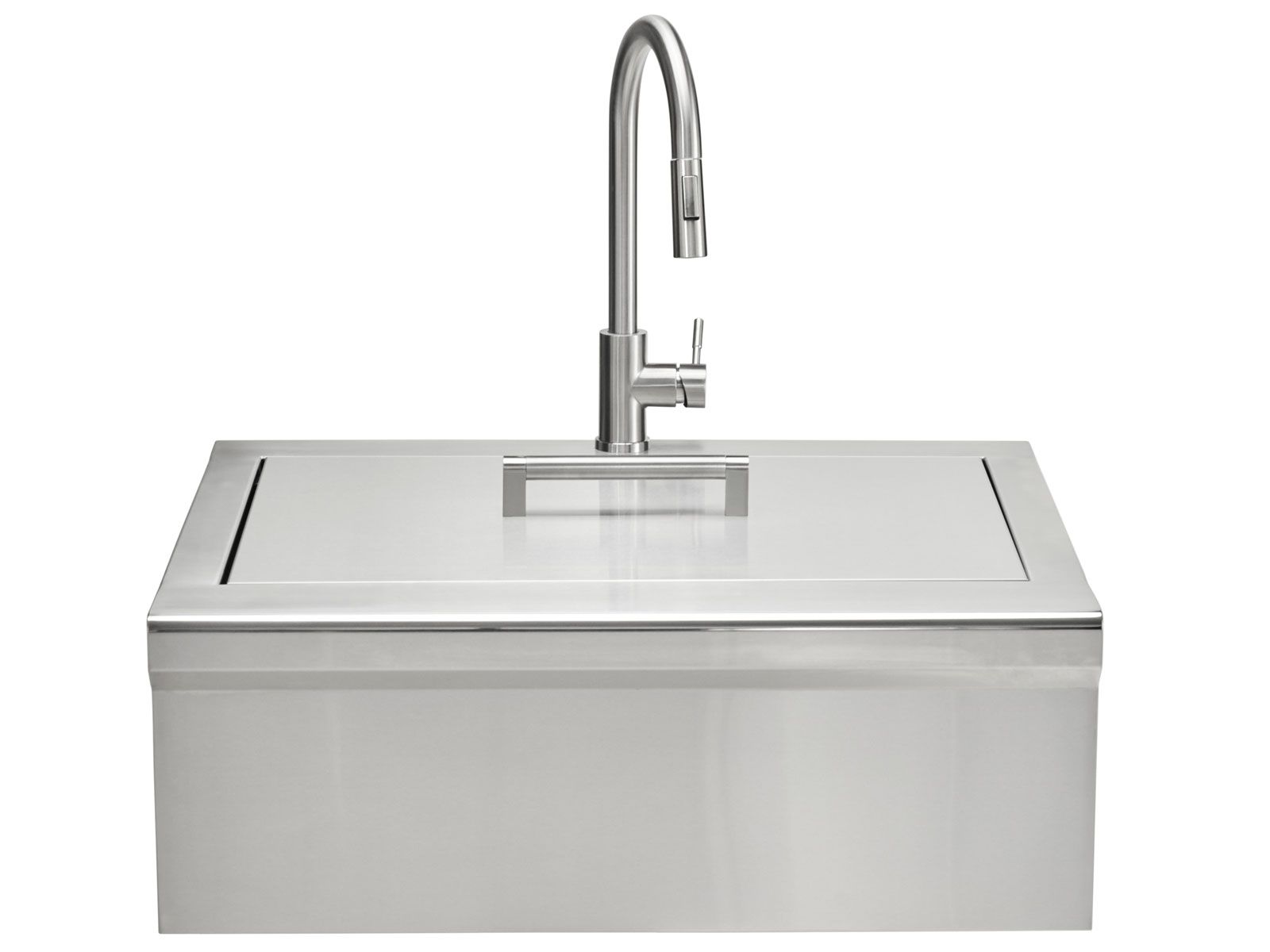 coyote 30-inch farmhouse sink & faucet