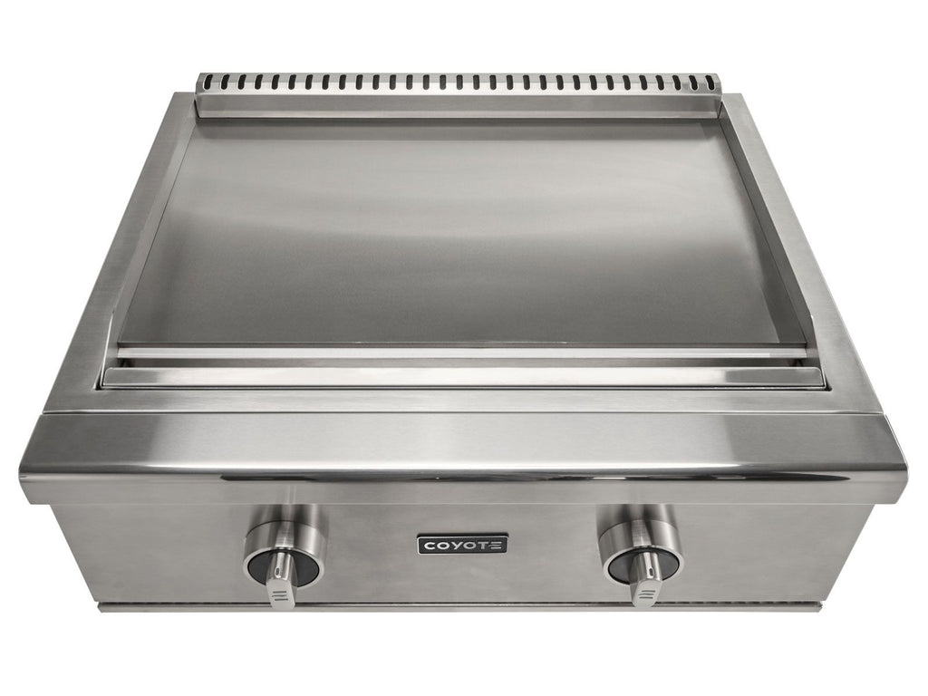 coyote 30-inch built-in flat top gas grill
