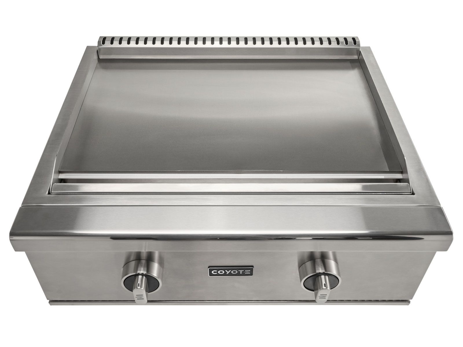 coyote 30-inch built-in flat top gas grill
