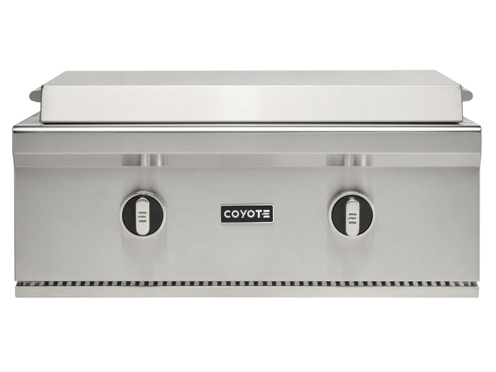 coyote 30-inch built-in flat top gas grill