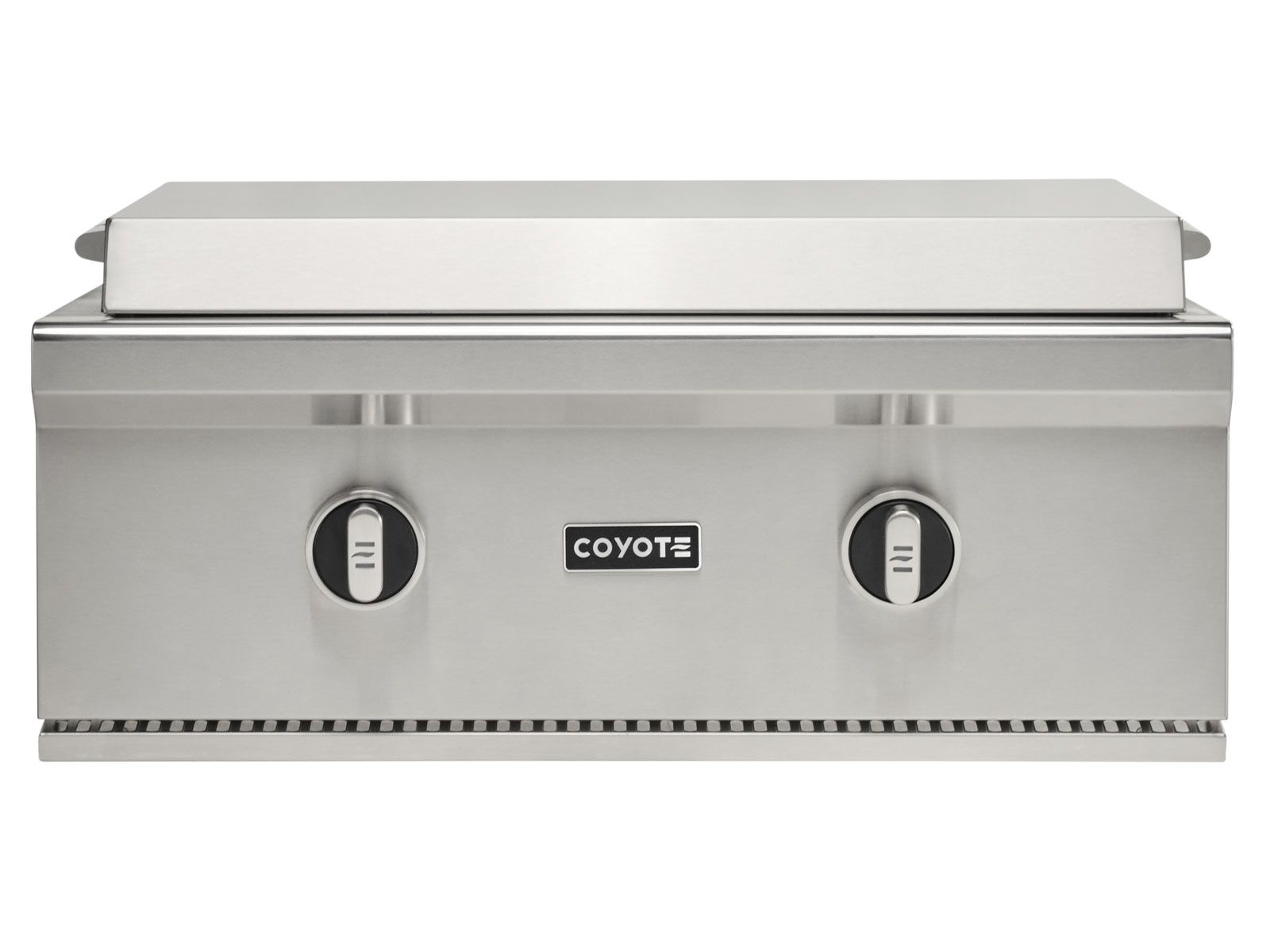 coyote 30-inch built-in flat top gas grill