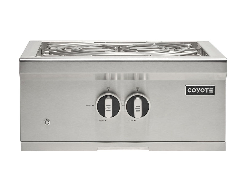 coyote 24-inch built-in gas power burner