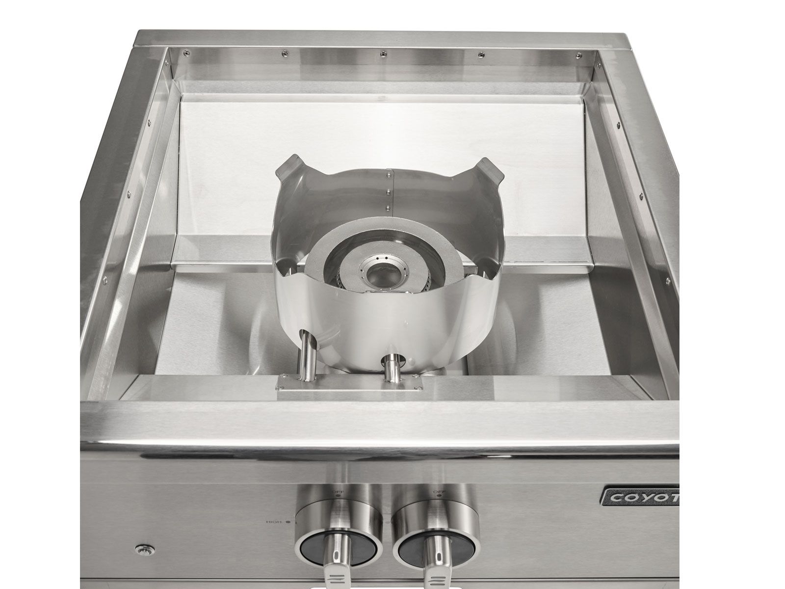 coyote 24-inch built-in gas power burner