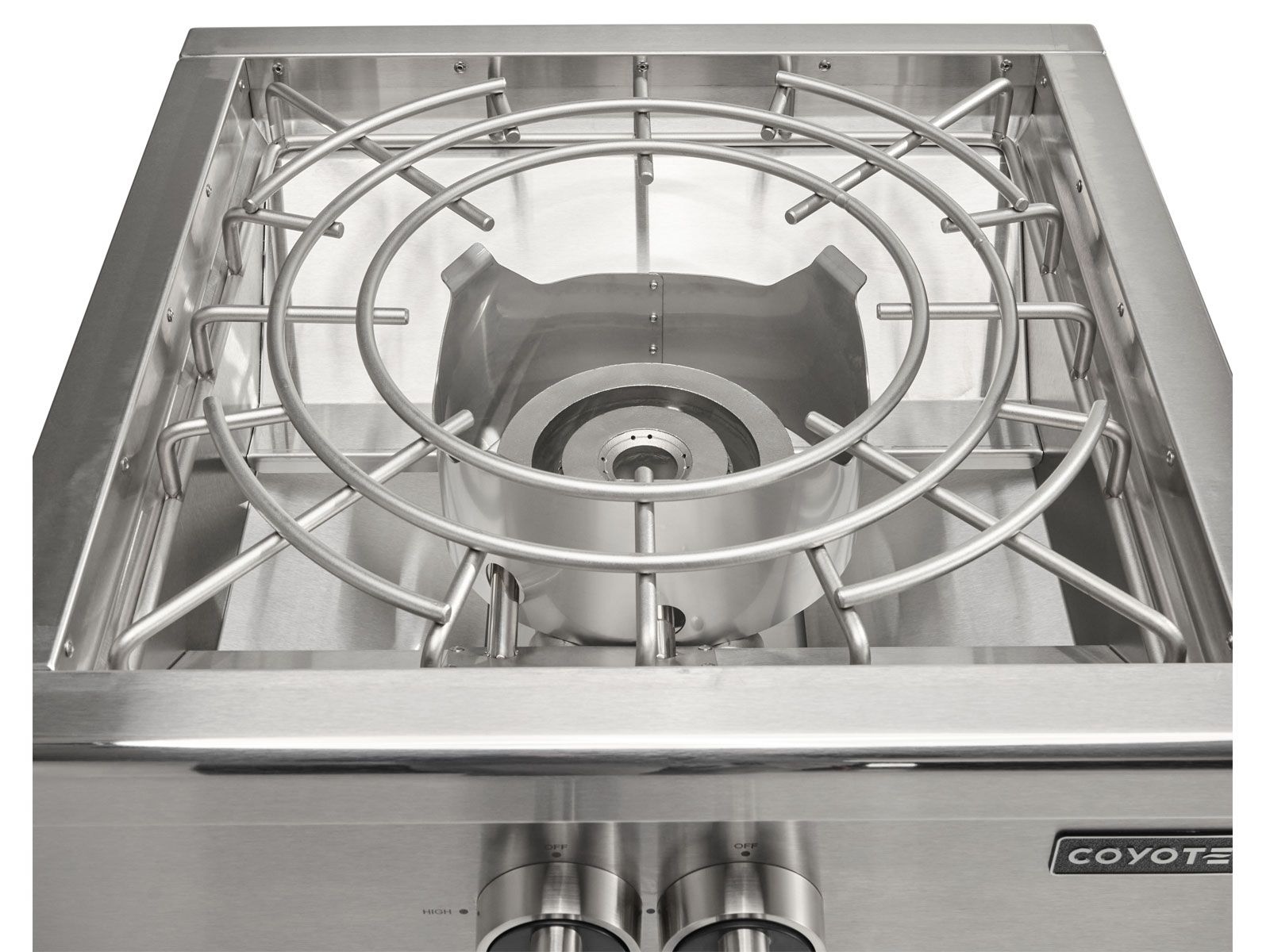 coyote 24-inch built-in gas power burner