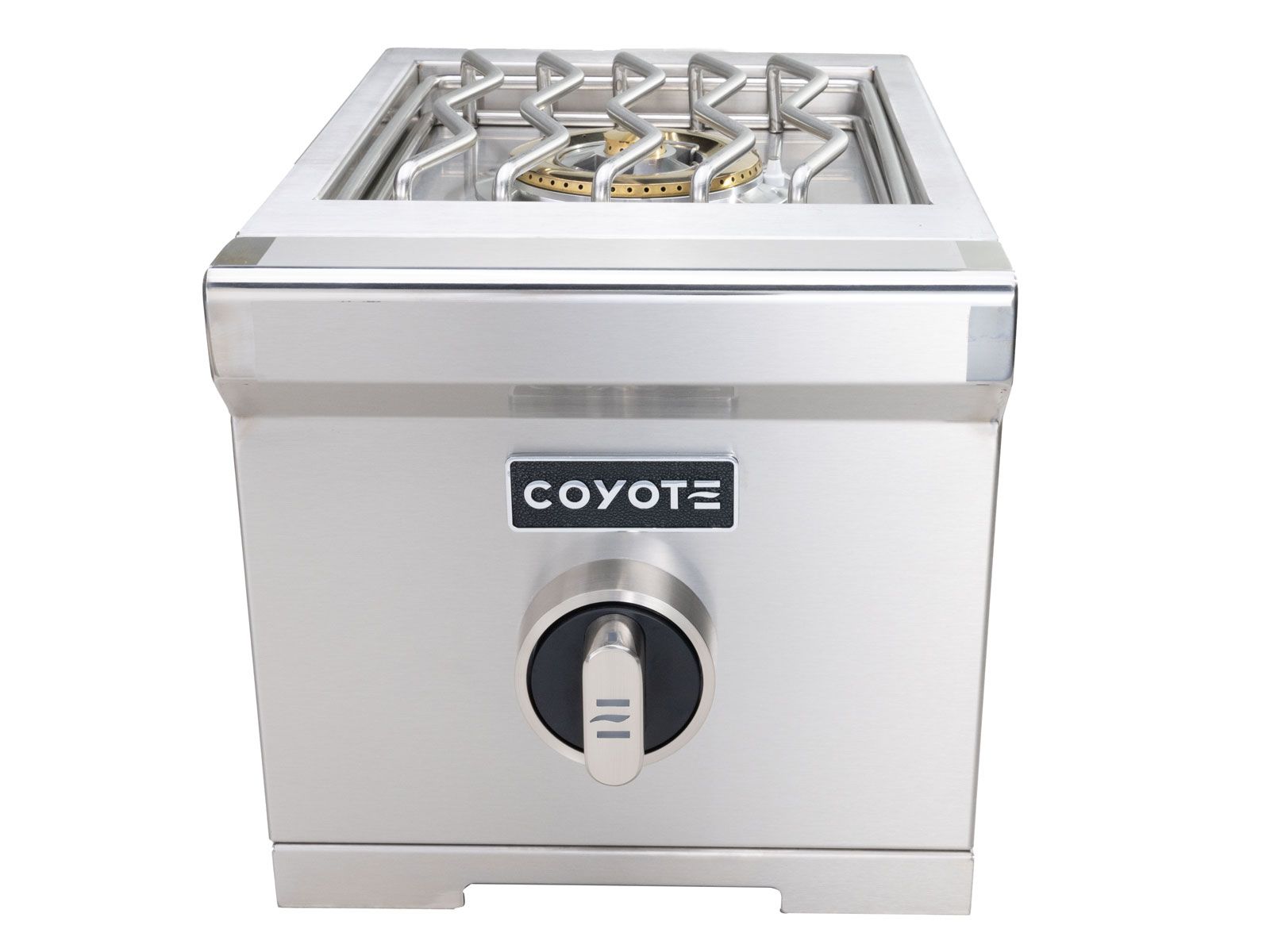 coyote 12-inch built-in gas single side burner