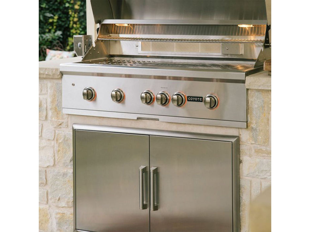 coyote 36-inch double access door