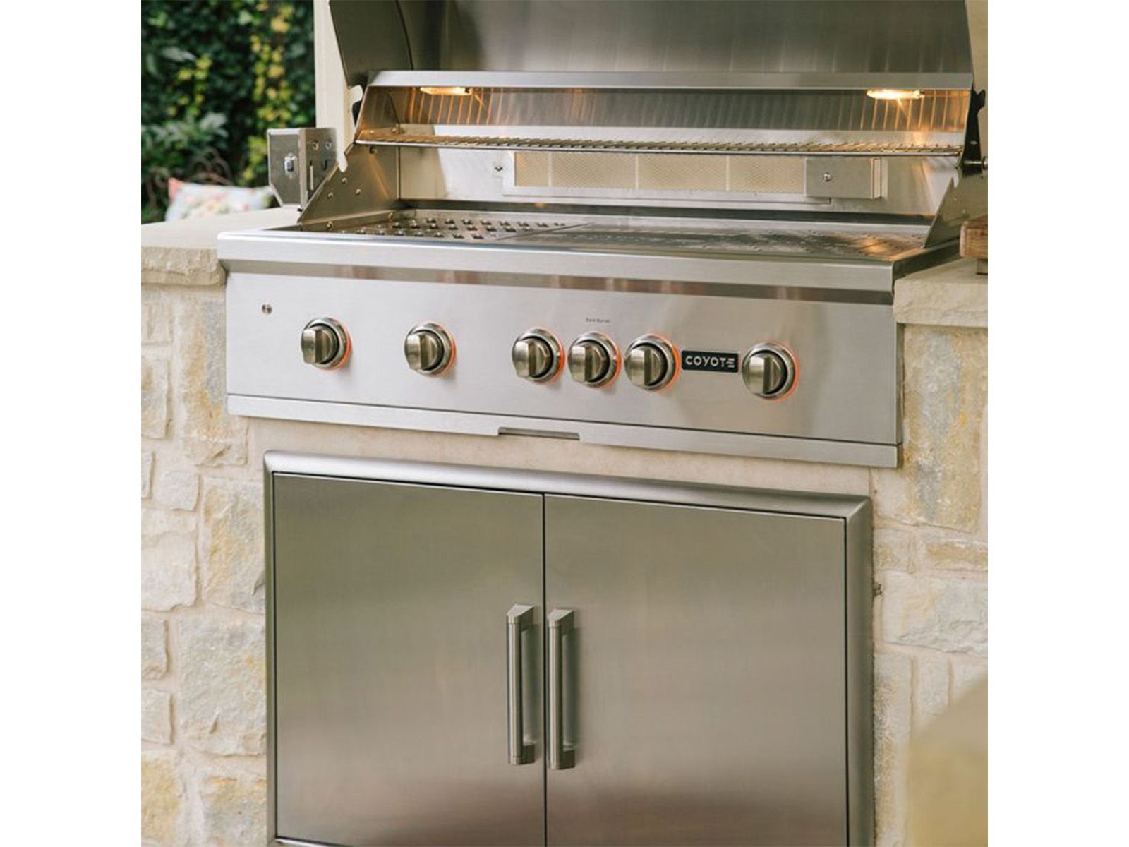 coyote 36-inch double access door