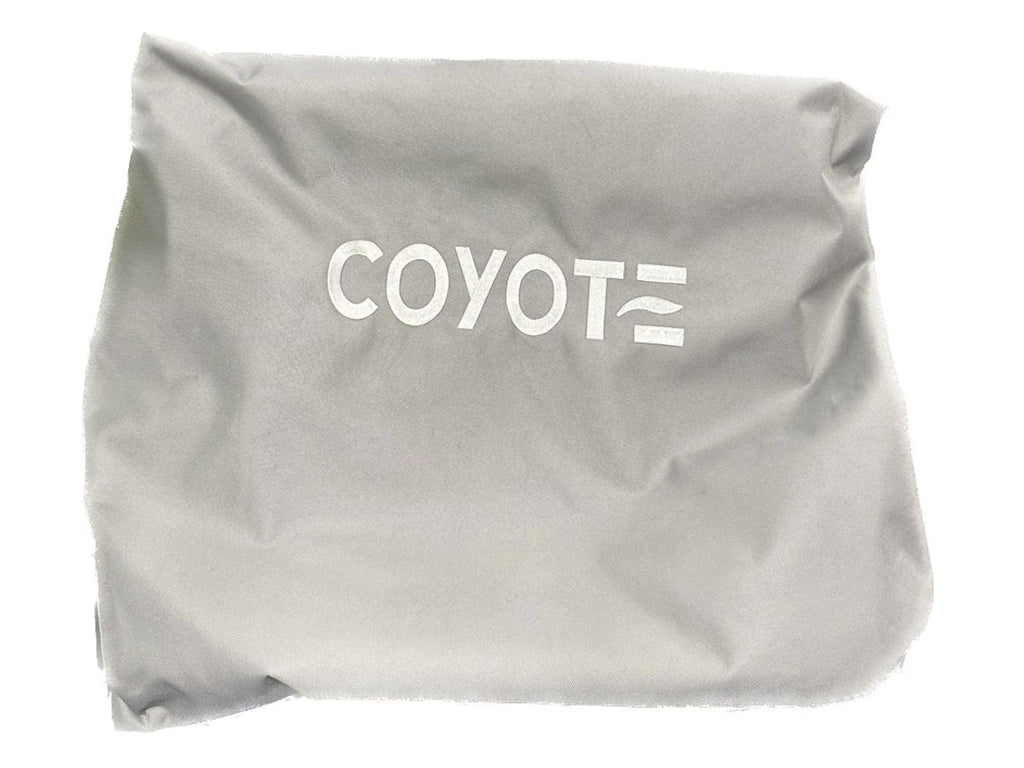 coyote vinyl light gray cover for built-in single side burner