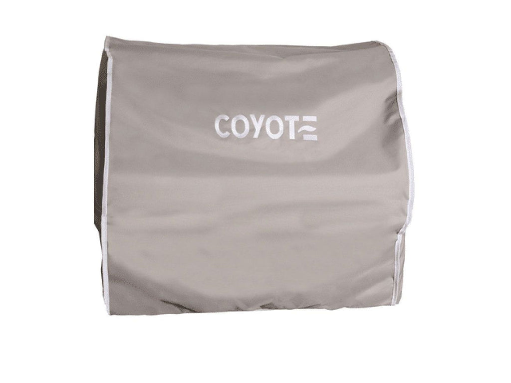 coyote vinyl light gray cover for 34-inch built-in grill