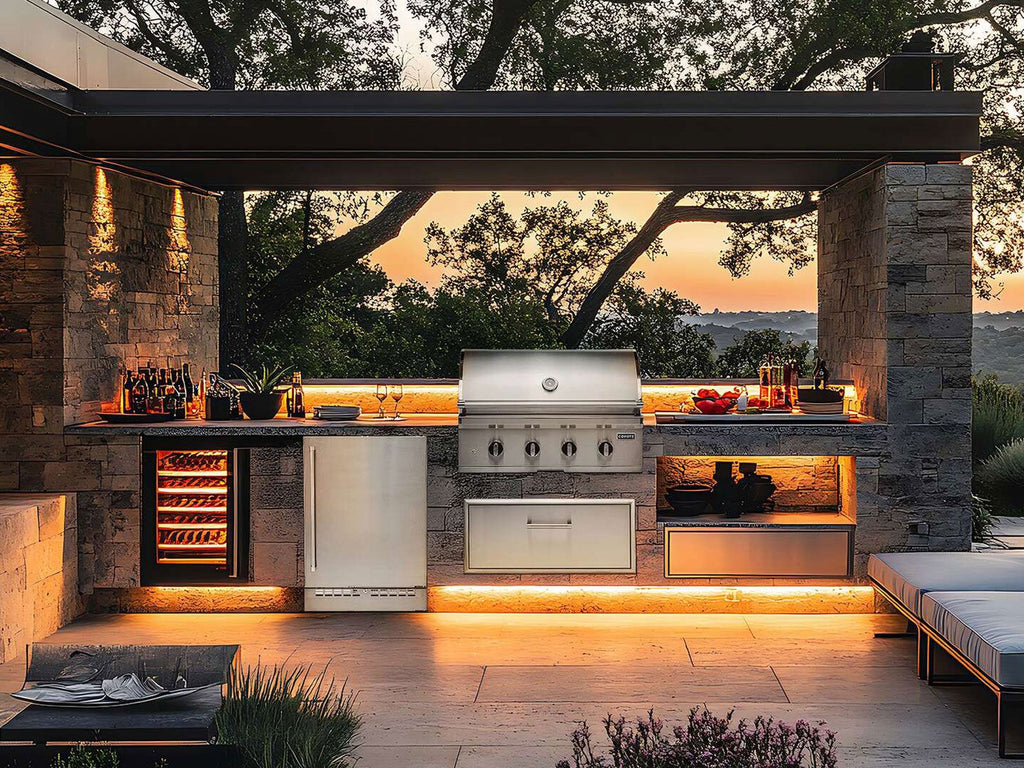coyote cl-series 36-inch 4-burner built-in gas grill