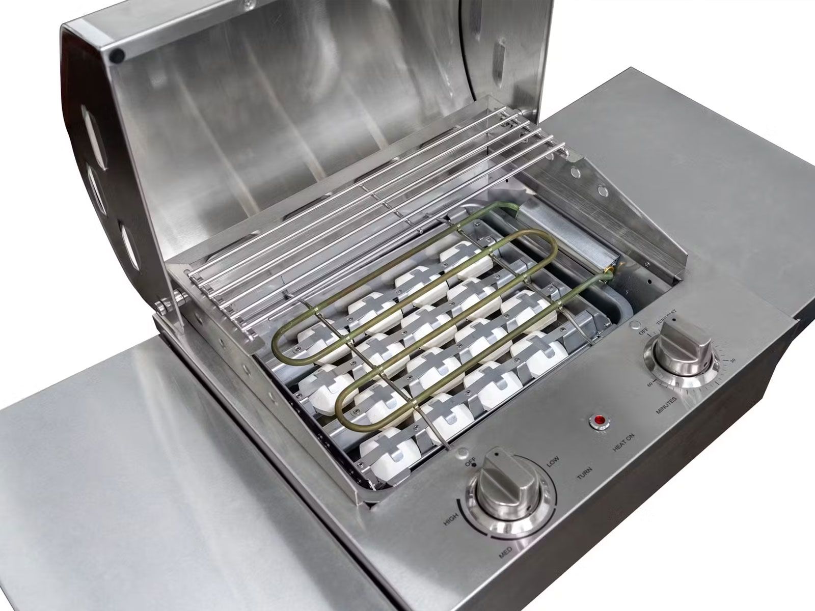 coyote 18-inch portable 1300 watt electric grill