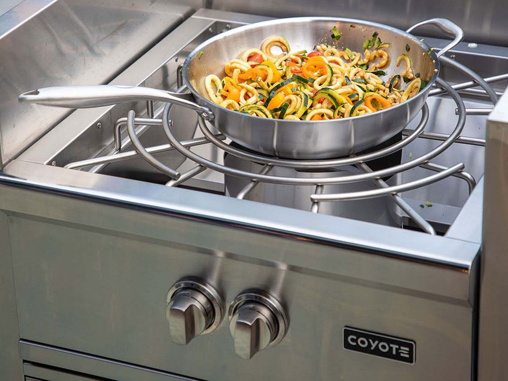 coyote 24-inch built-in gas power burner