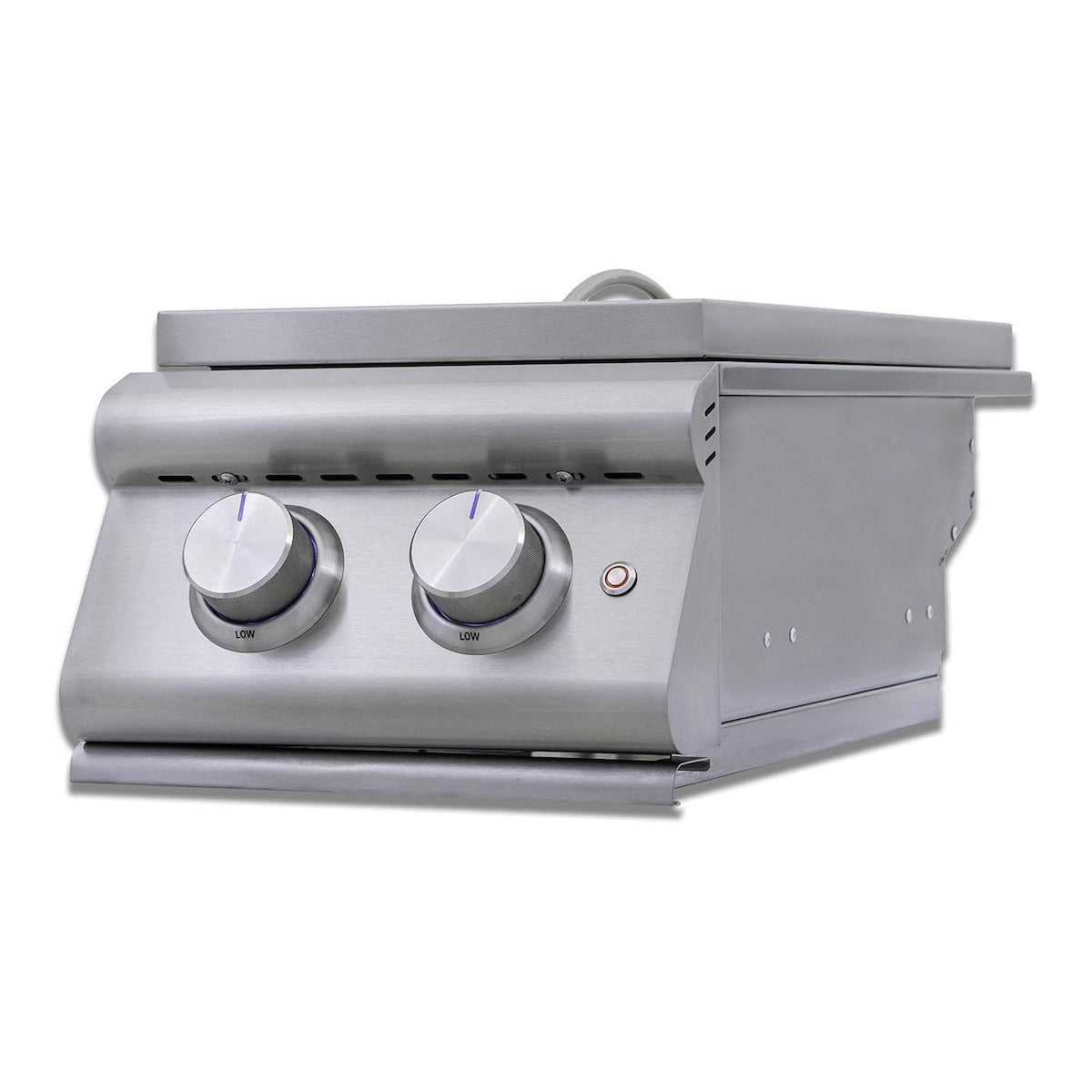 Blaze LTE+ Natural Gas Double Side Burner w/ Lid