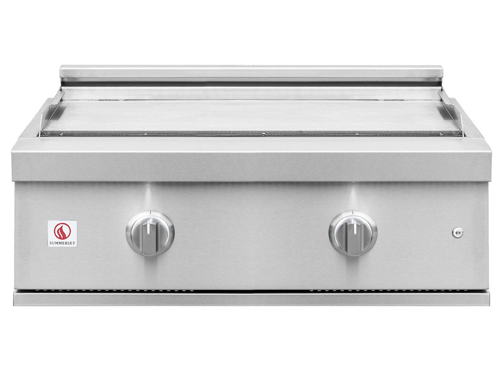 Summerset Pro Series 30-Inch Built-In Stainless Steel Griddle