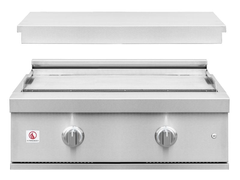 Summerset Pro Series 30-Inch Built-In Stainless Steel Griddle