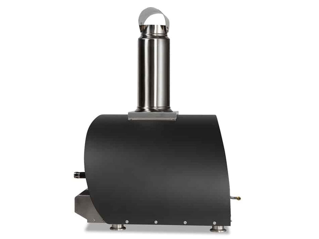 coyote 30-inch hybrid multi-fuel outdoor pizza oven - black
