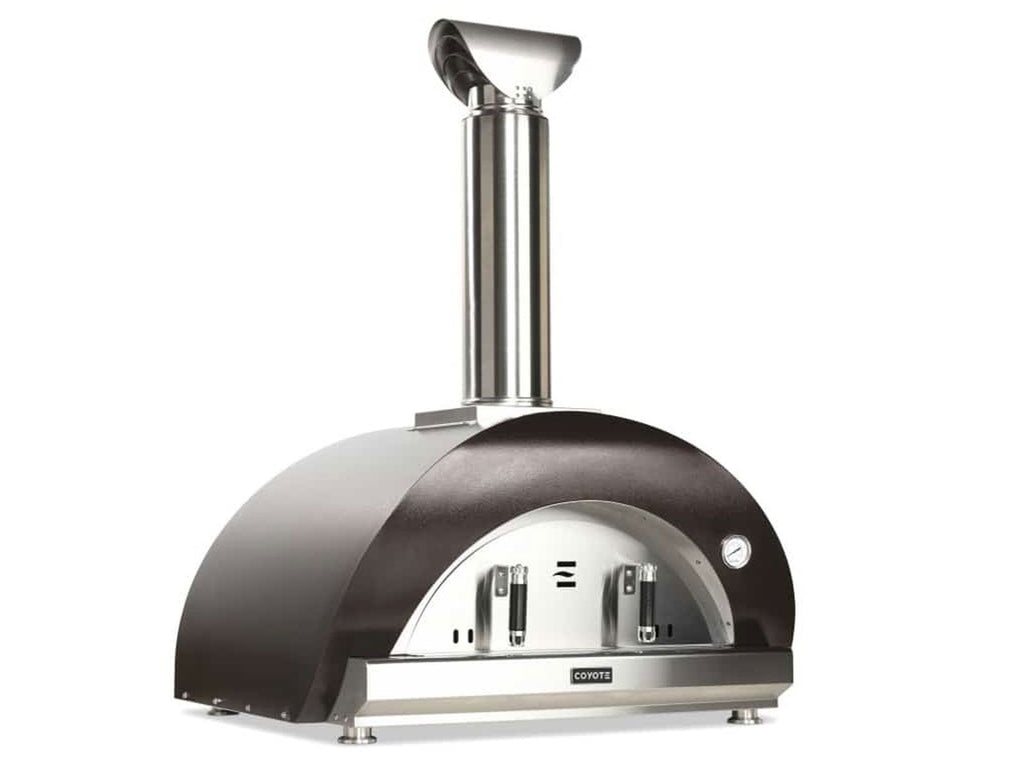 coyote 40-inch duomo wood-fired pizza oven - copper