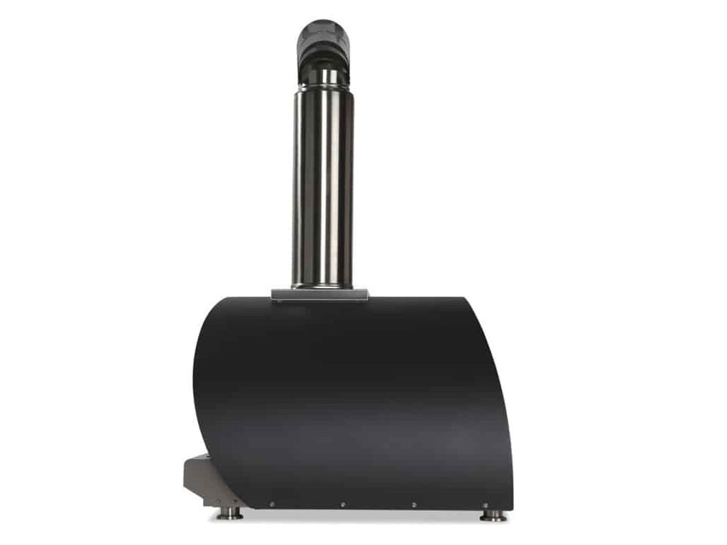 coyote 40-inch duomo wood-fired pizza oven - matte black