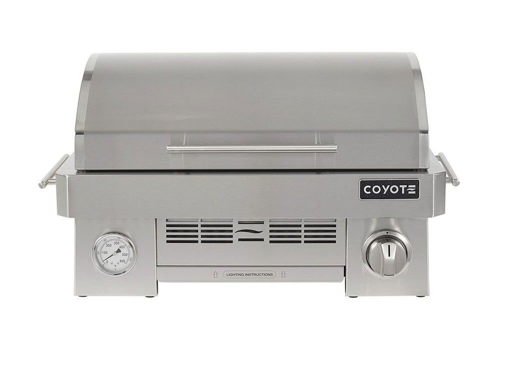 coyote 25-inch stainless steel portable propane grill