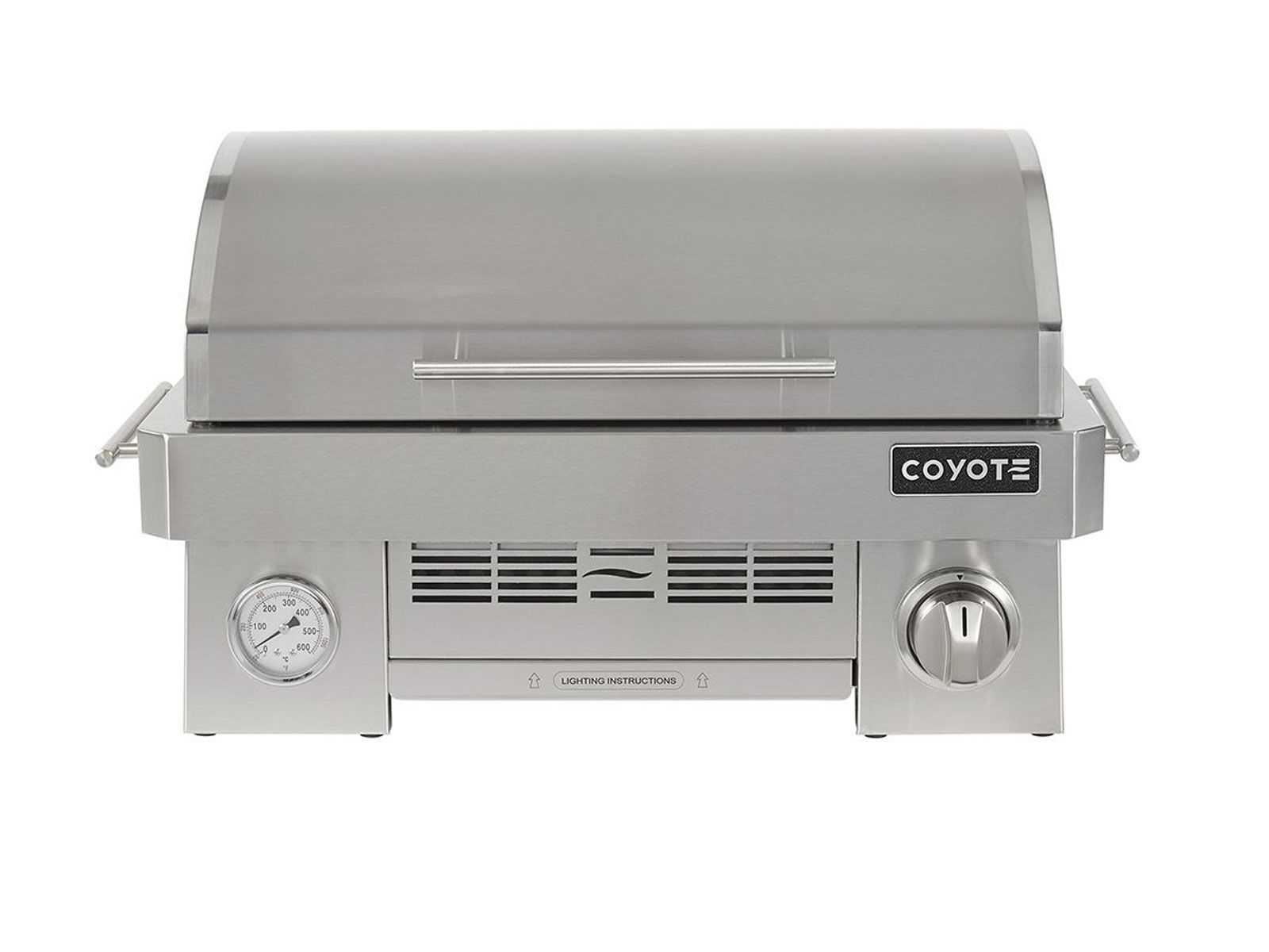coyote 25-inch stainless steel portable propane grill