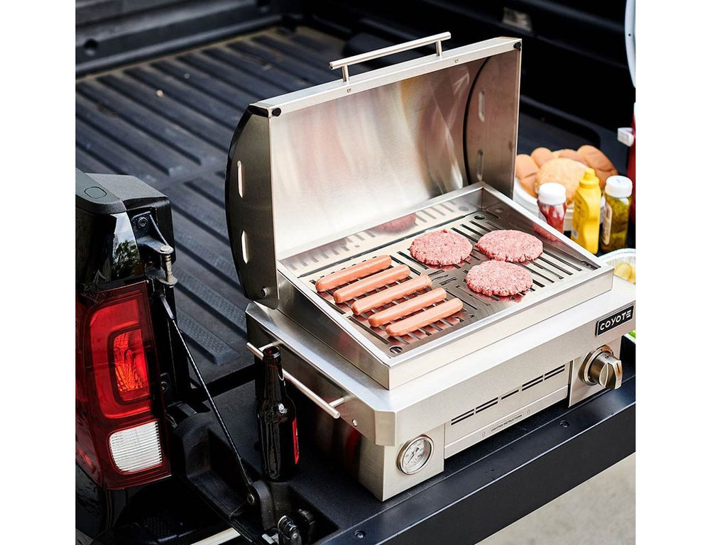 coyote 25-inch stainless steel portable propane grill