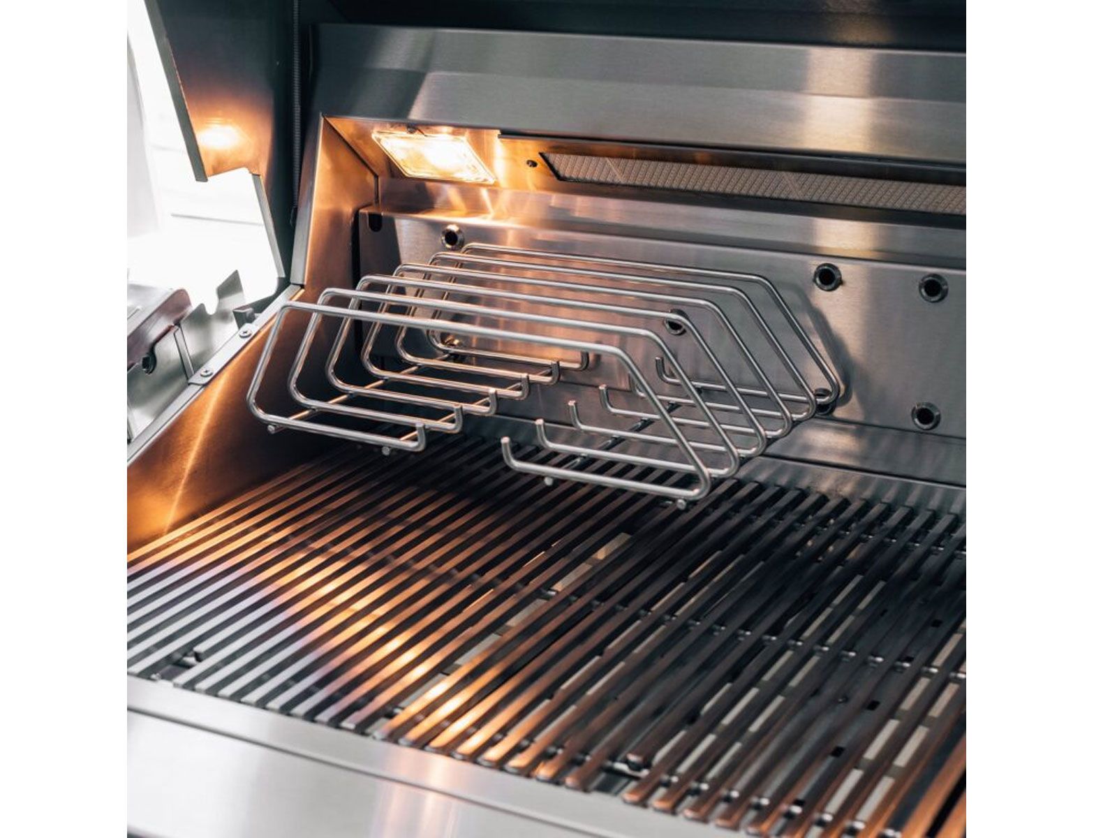 Summerset Quest 30-Inch 2-Burner Freestanding Gas Grill with Rear Infrared Burner, Rotisserie Kit & Drop-In Griddle Plate
