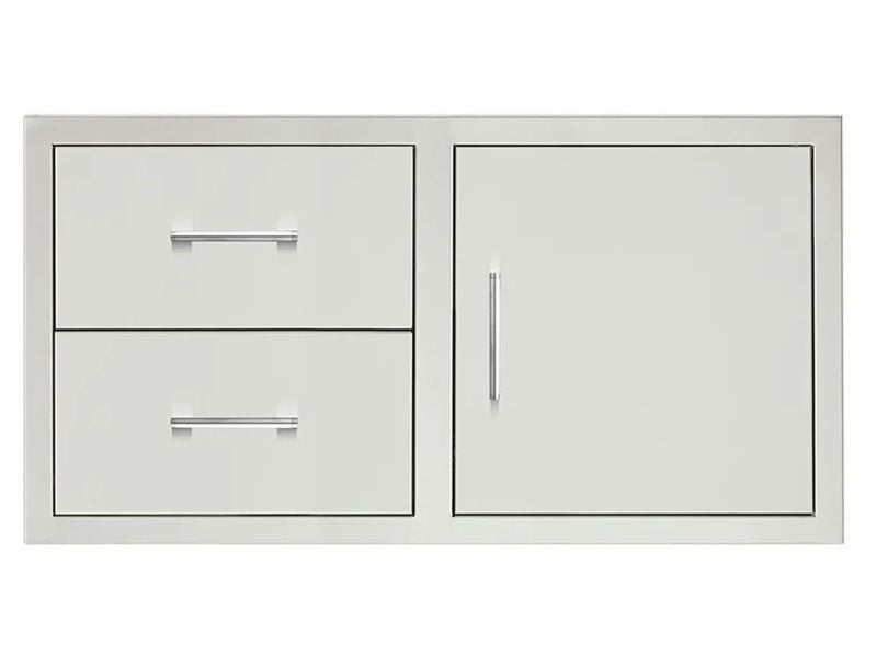 TrueFlame 32-Inch 2-Drawer & Access Door Combo