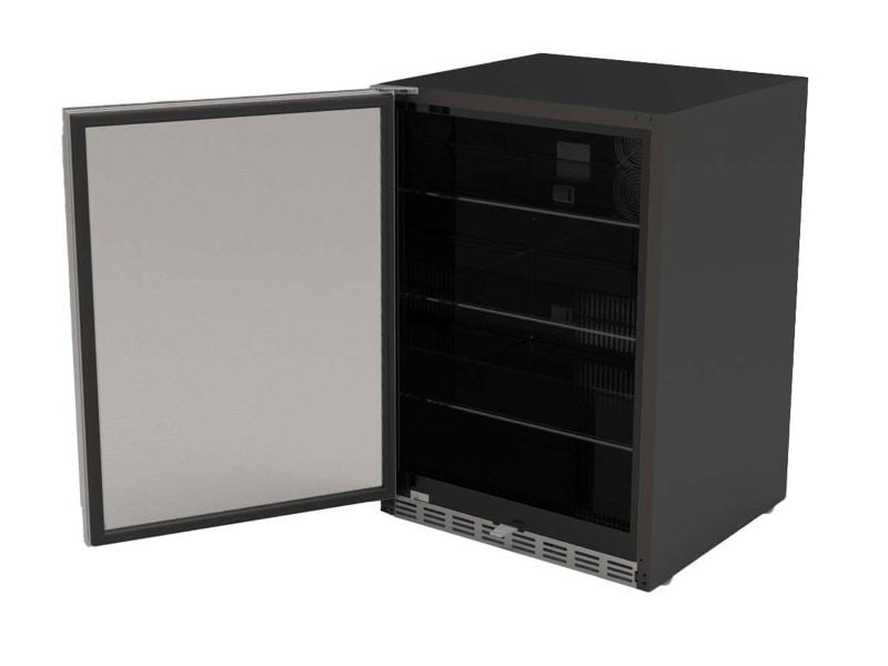 TrueFlame 24-Inch 5.1c Outdoor Rated Refrigerator with Reversible Door