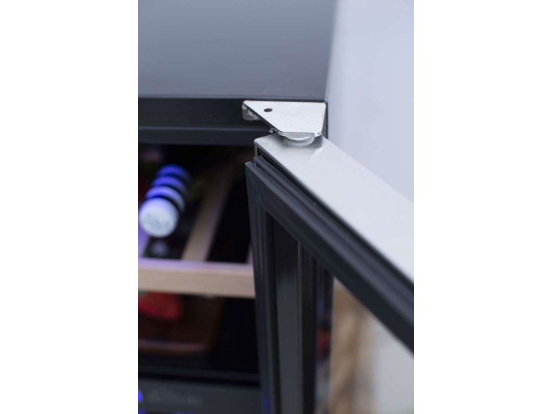 TrueFlame 15-Inch 3.2 Cu. Ft. Outdoor Rated Wine Cooler with Locking Door